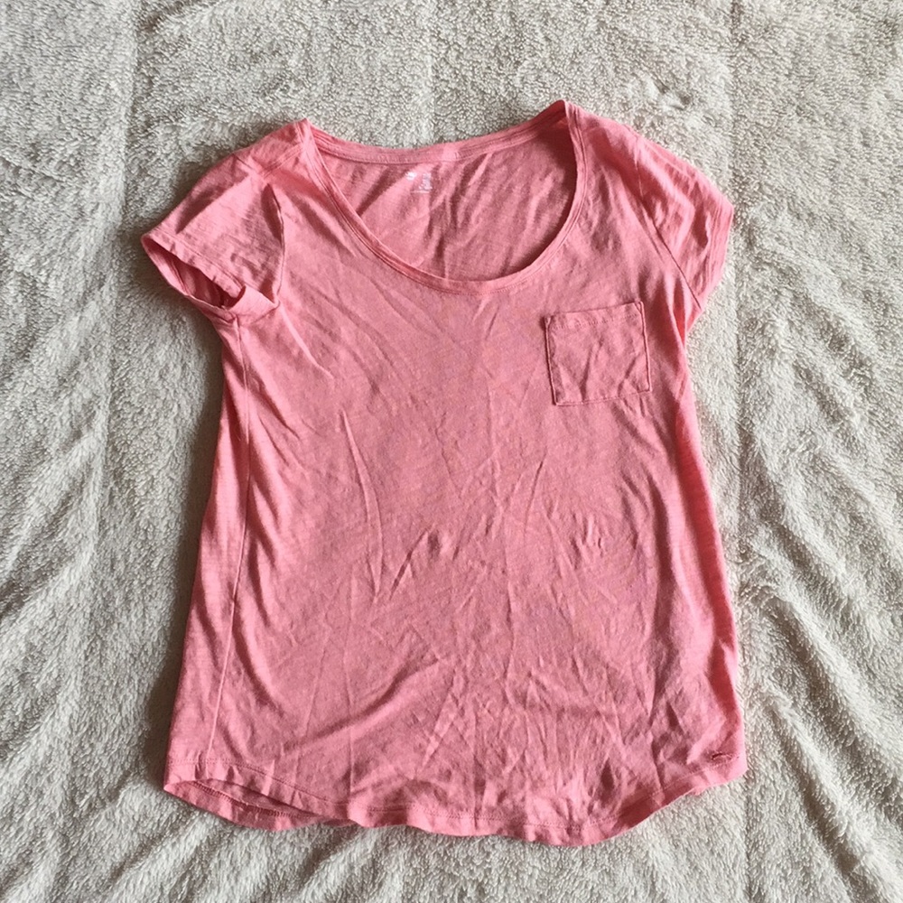 Basic Coral-colored Shirt